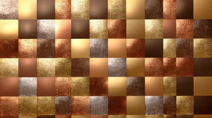 Geometric Abstract Distorted Grid Lines