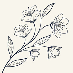 vector floral background