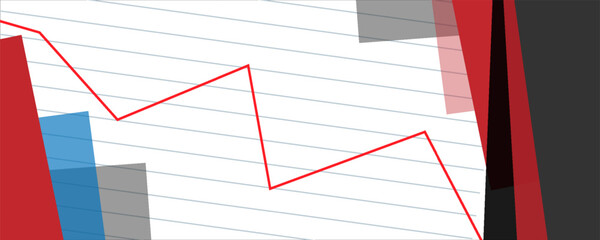 white,black,read gradient geometric shape abstract background