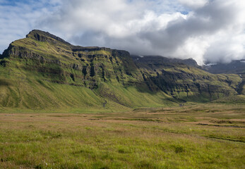 mountains and landscape in Iceland