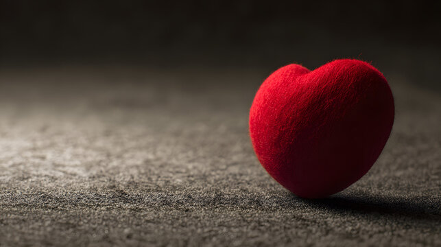 adoration. A red heart symbol stands out against a textured black background with a warm glow. wellbeing guides, coaching materials, designed for coaching and self-improvement content.