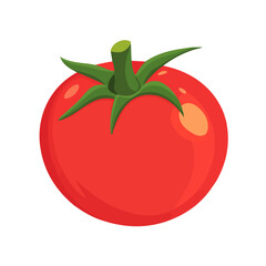 2D flat vector illustration of Rougaille, clean and minimal icon style, isolated on white background.