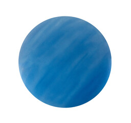 planet neptune on white, isolated