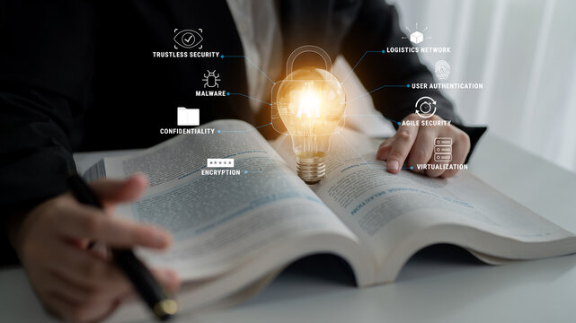 The role of AI in cybersecurity for advanced threat protection and data security. Using AI for malware detection, encryption, and user authentication. Motif