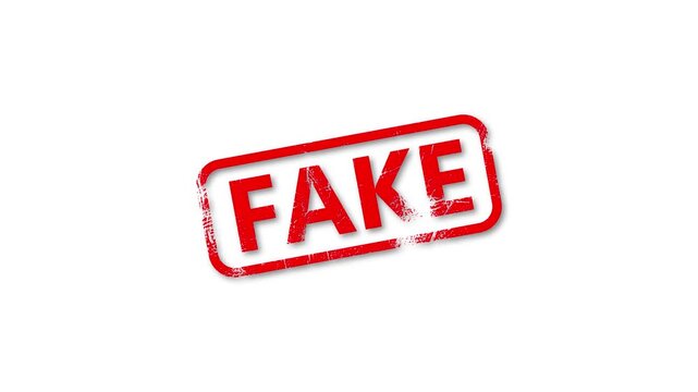 Fake rubber stamp with pass text that is isolated with a white background 4k animated