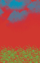 A vibrant and stunning abstract background design.