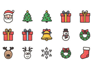 Christmas Icon Set