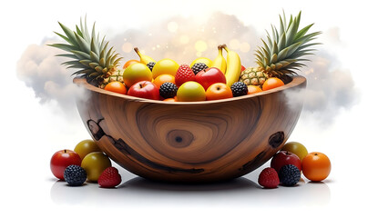 "Fresh Vegetable Basket", "Organic Farm Veggies", "Healthy Food Assortment", "Tropical Fruit Basket", "Fresh Mixed Fruits", "Exotic Fruit Assortment", generation IA