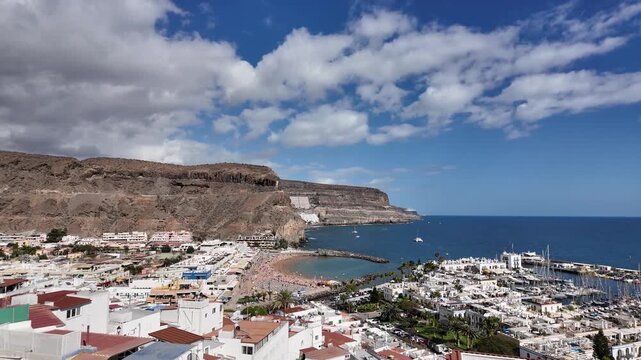 Mirador de Puerto de Mogan at Puerto de Mogan a picturesque fishing village on Gran_Canaria