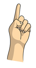 Human Hand and Wrist Anatomy Vector Illustration