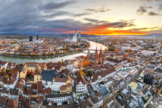 Basel, Switzerland at Sunrise 1826