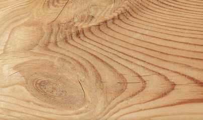 Naklejka premium The wood grain is very visible and the texture is rough