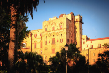 Stadt Palermo in Sizilien in Italien in Europa im S&uuml;den