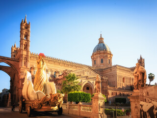 Stadt Palermo in Sizilien in Italien in Europa im S&uuml;den