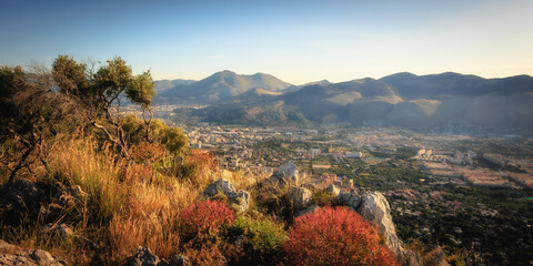 Insel von Sizilien im Sommer
