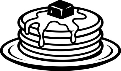 vector illustration food cake, cream, taco, coffee, burger, egg, pizza fries 