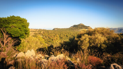 Insel von Sizilien im Sommer