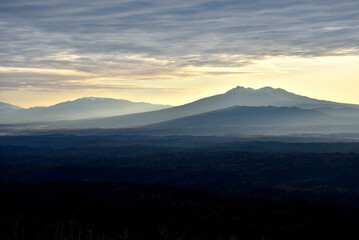 ハイランド小清水725より斜里岳