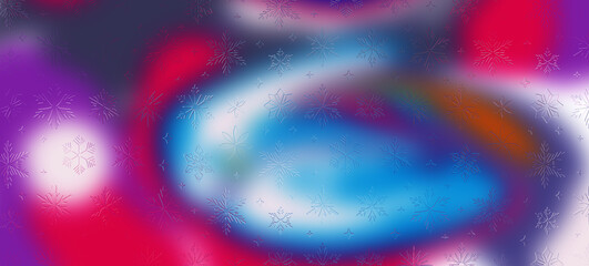 Wide Abstract Wave Background, Luminous Blue and White Energy Flow on Psychedelic Purple and Magenta Liquid Gradient