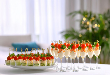 verrines festives et toasts