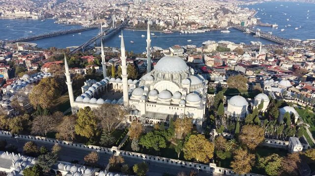 S&uuml;leymaniye cami drone 