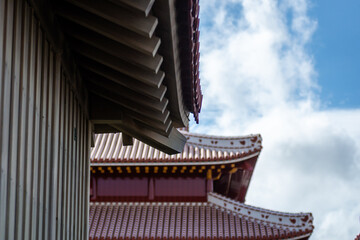 Obraz premium roof of the temple