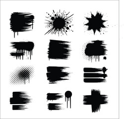 Splatter Stencil, Paint Splatter Bundle, Dripping Paint Digital Stencil, Digital Stencil Templates. Dripping Liquid, Stencil Digital,