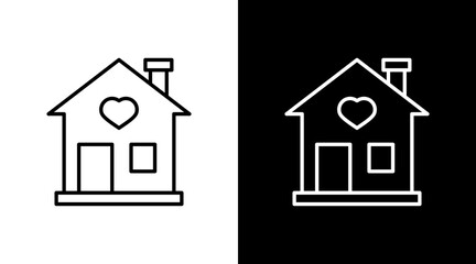 Neighborhood White Icon Set Design