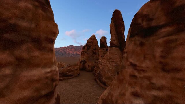 Rocky Desert Harsh Ground Landscape