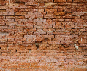 old brown brick wall background