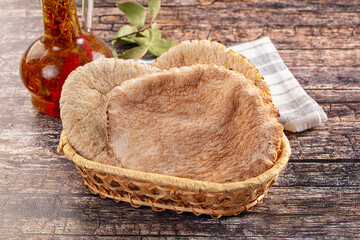Turkish traditional Pita round bread