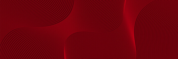 Elegant Minimalist Line Wave Background for Banner and Template Design. Vector eps10