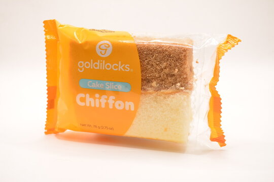 Goldilocks cake slice chiffon in Manila, Philippines