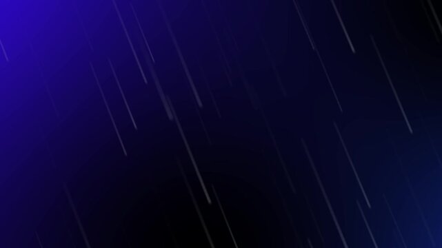 Falling star tail with blue background
