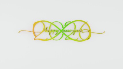 A vibrant 3D colorful 2026 New Year design featuring modern festive elements, bright abstract shapes, and creative celebration artwork. Perfect for holiday cards, posters, banners, and event graphics.