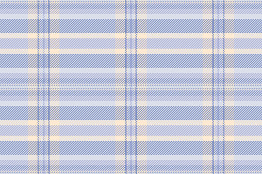 Workshop pattern plaid tartan, golf texture textile fabric. Usa seamless vector check background in white and blue colors.