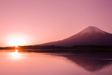 富士山　日の出