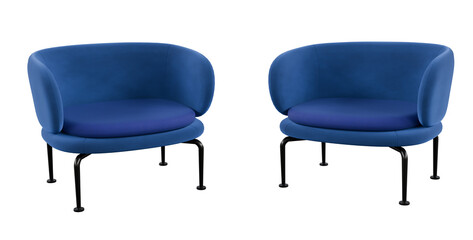 Soft Soave Armchair isolated on white