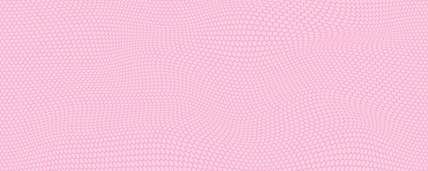pink lines wave curves with smooth gradient abstract background