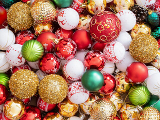 Bombki świąteczne.