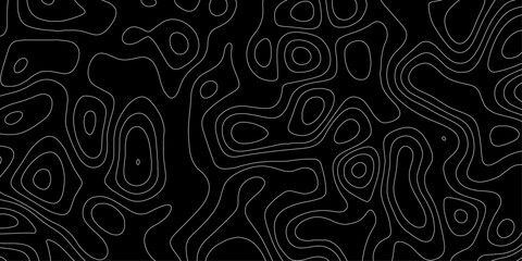 Topographic map backdrop. Conditional geography scheme and the terrain path.  Concept of technology, science. Wallpaper. Pattern