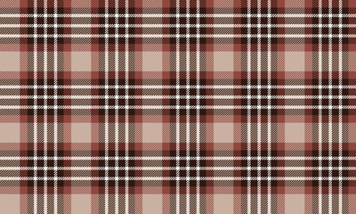 The seamless plaid pattern in beige, brown, and white creates a warm, elegant feel. It's perfect for designing clothes, skirts, pants, and dresses, adding a classic, modern touch.