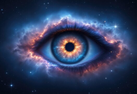 Cosmic Eye of the Universe.