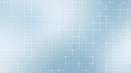 Cool blue and white grid line background with soft frosty abstract shapes Features minimal linear elements in a freezy winter tone Perfect for tech themes winter events and modern design layouts