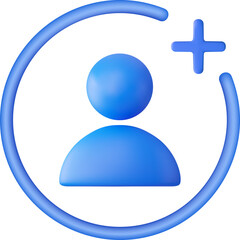 3d User icon