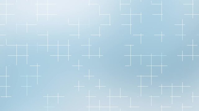 Soft blue and white frosted grid matrix with bright linear elements Creates a cold modern atmosphere ideal for winter events tech visuals and stylish minimal design themes