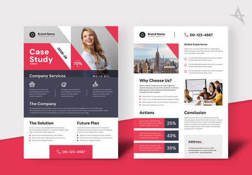 Case Study Template Layout