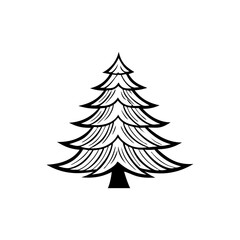chrismas tree, vector, tree icon