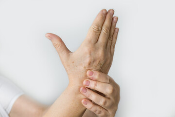 Carpal tunnel syndrome symptoms and causes. Senior citizen health problem