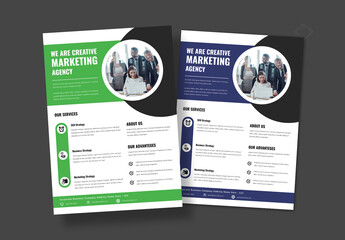 Creative Corporate Flyer Layout